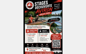 stage découverte jeunes du 27 au 31 juillet