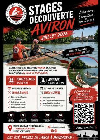 stage découverte jeunes du 27 au 31 juillet